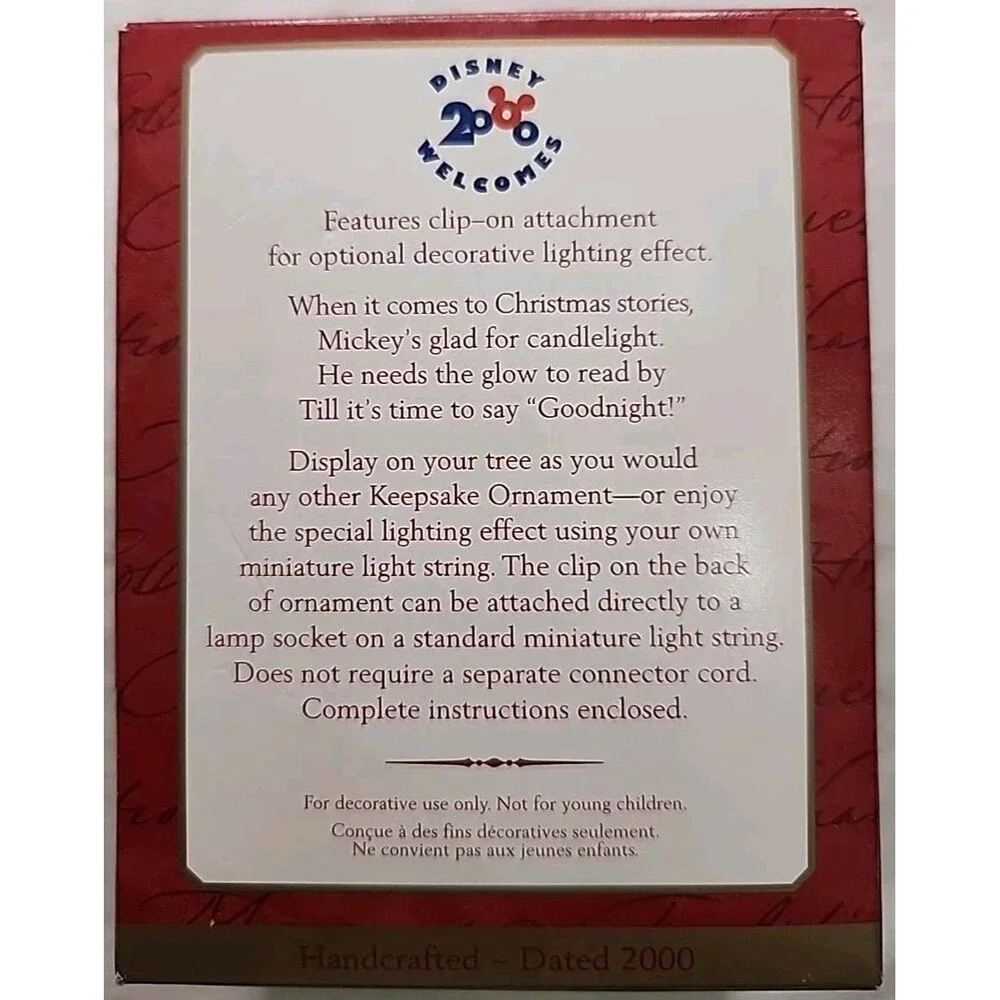 Hallmark keepsake ornament